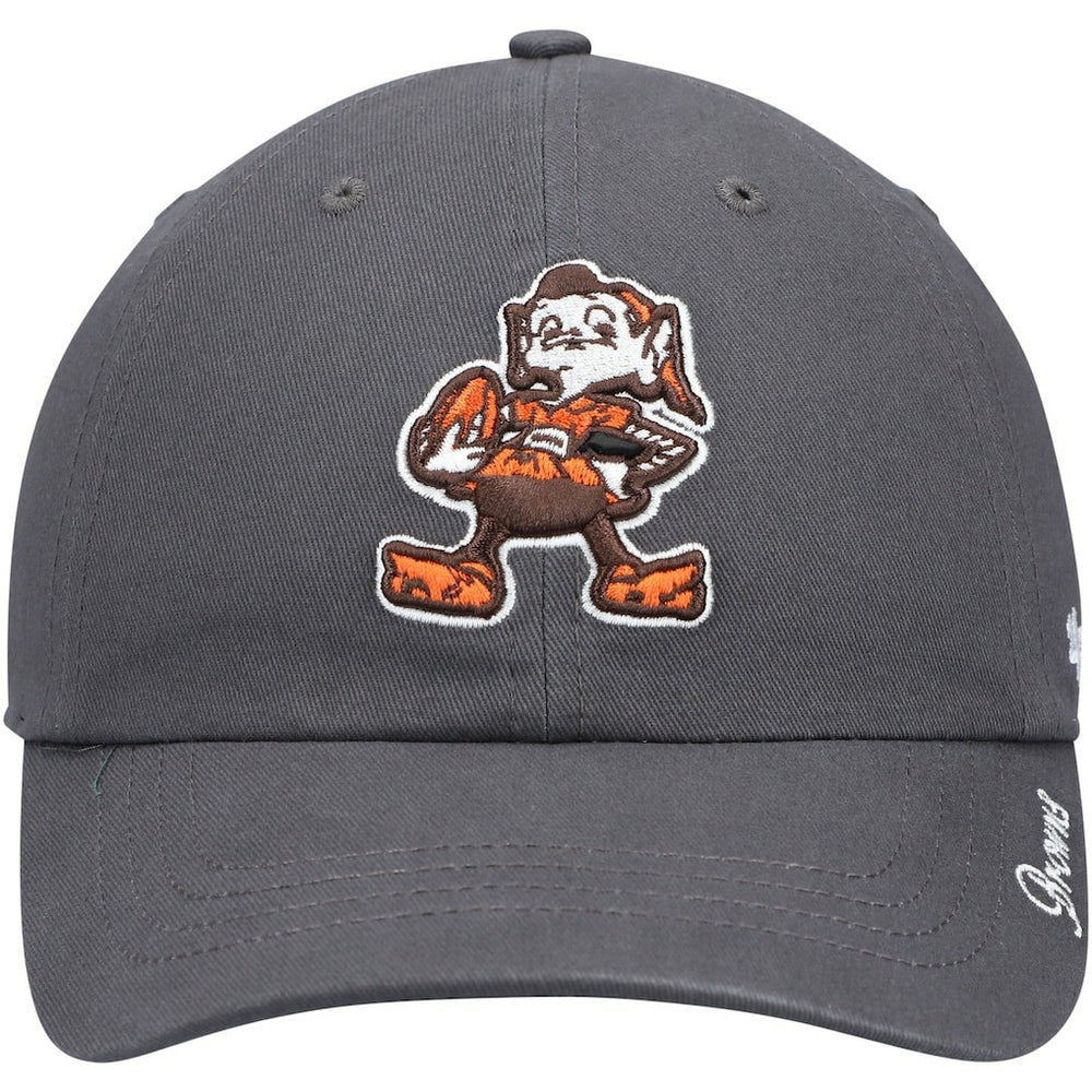 Cleveland Browns '47 Women's Brownie The Elf Miata Clean Up Adjustable Hat Charcoal - 47 brand