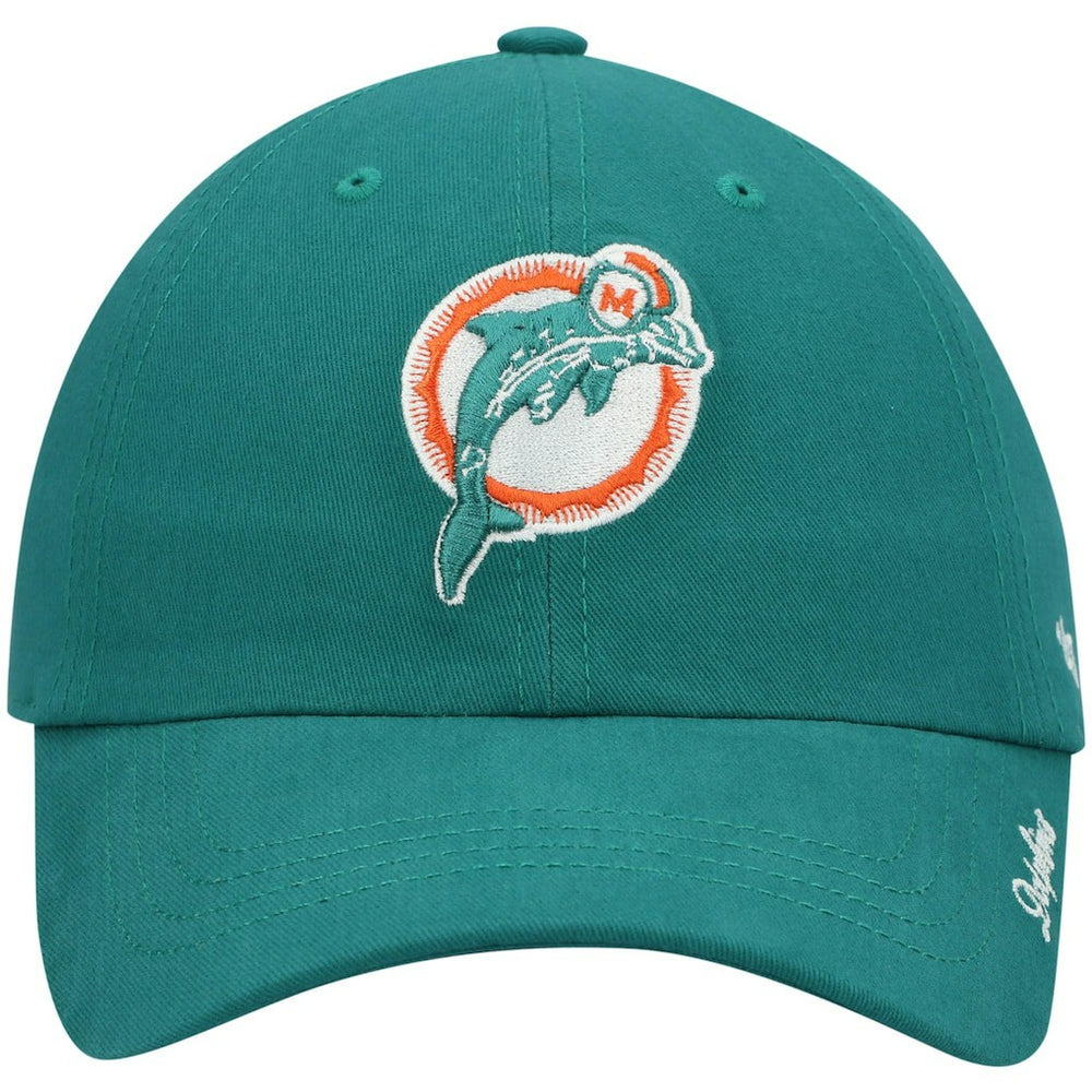 Miami Dolphins '47 Women's Miata Clean Up Adjustable Hat Aqua - 47 brand