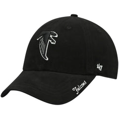 Atlanta Falcons '47 Women's Miata Clean Up Adjustable Hat Black - 47 brand