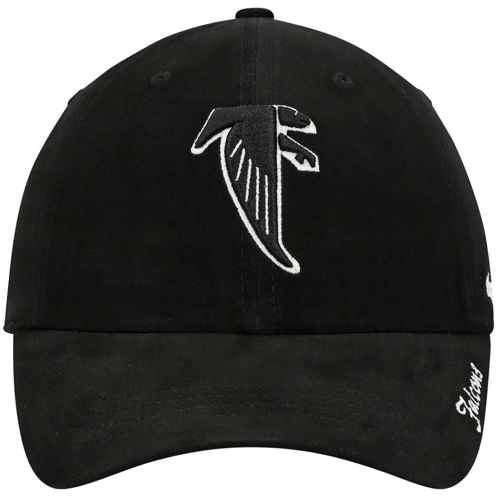 Atlanta Falcons '47 Women's Miata Clean Up Adjustable Hat Black - 47 brand
