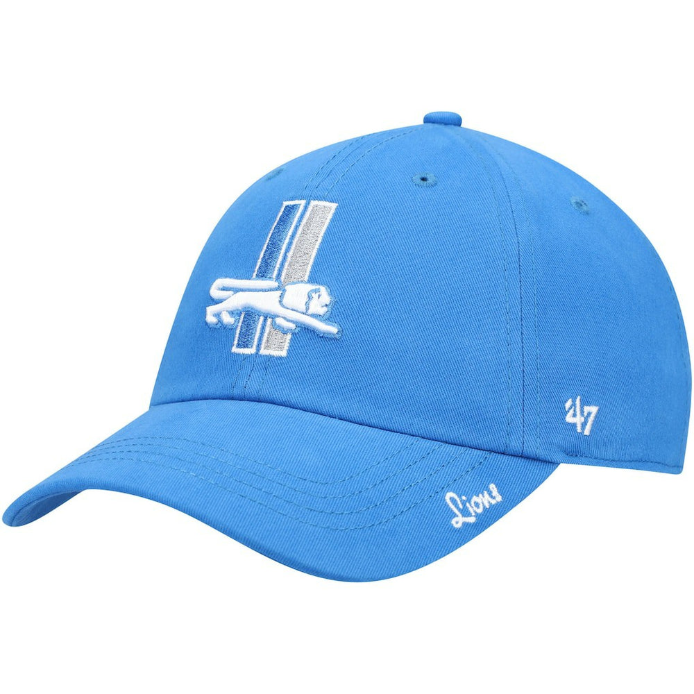 Detroit Lions '47 Women's Miata Clean Up Adjustable Hat Blue - 47 brand