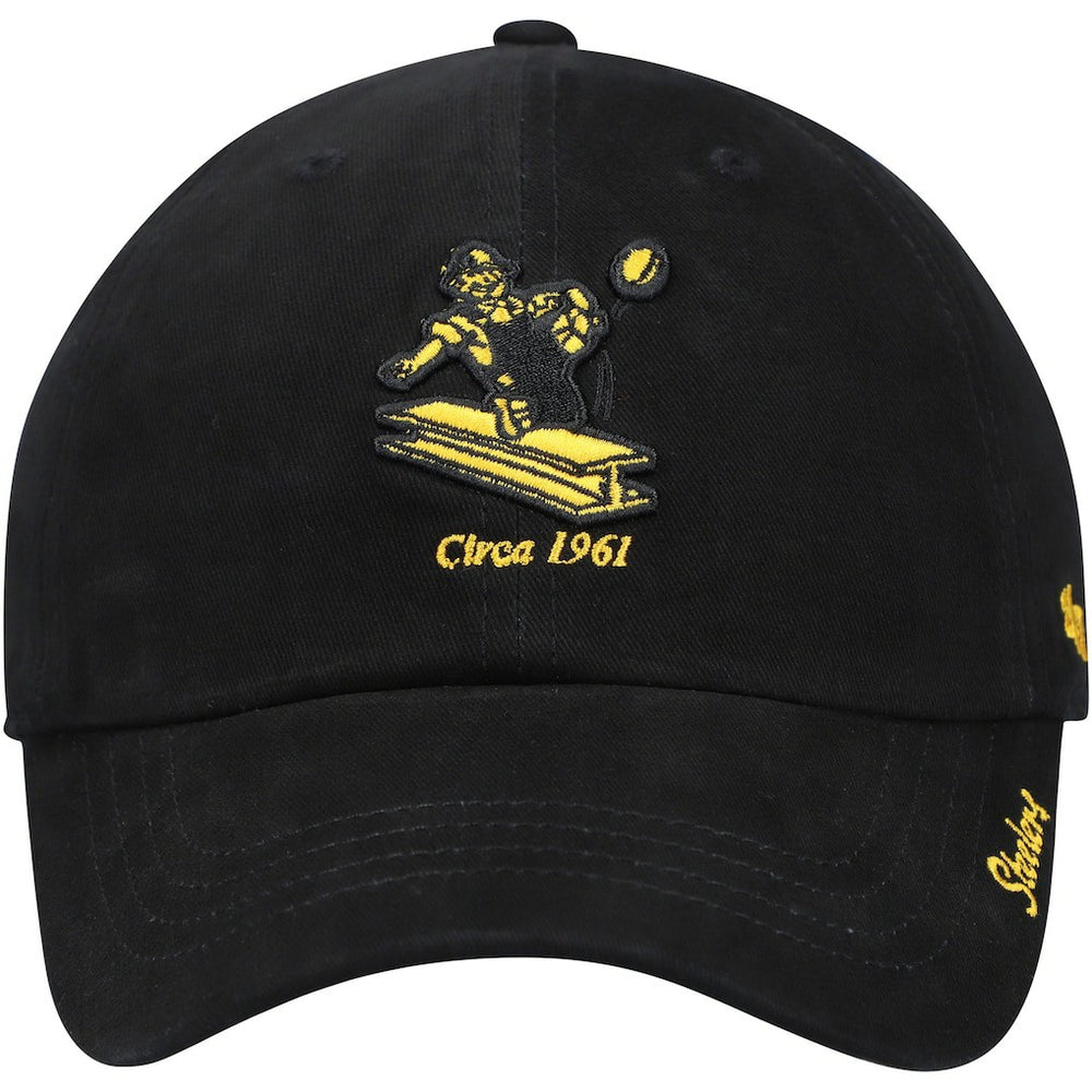 Pittsburgh Steelers '47 Women's Miata Clean Up Adjustable Hat Black - 47 brand