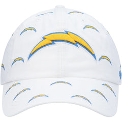 Los Angeles Chargers '47 Women's Team Confetti Clean Up Adjustable Hat White - 47 brand