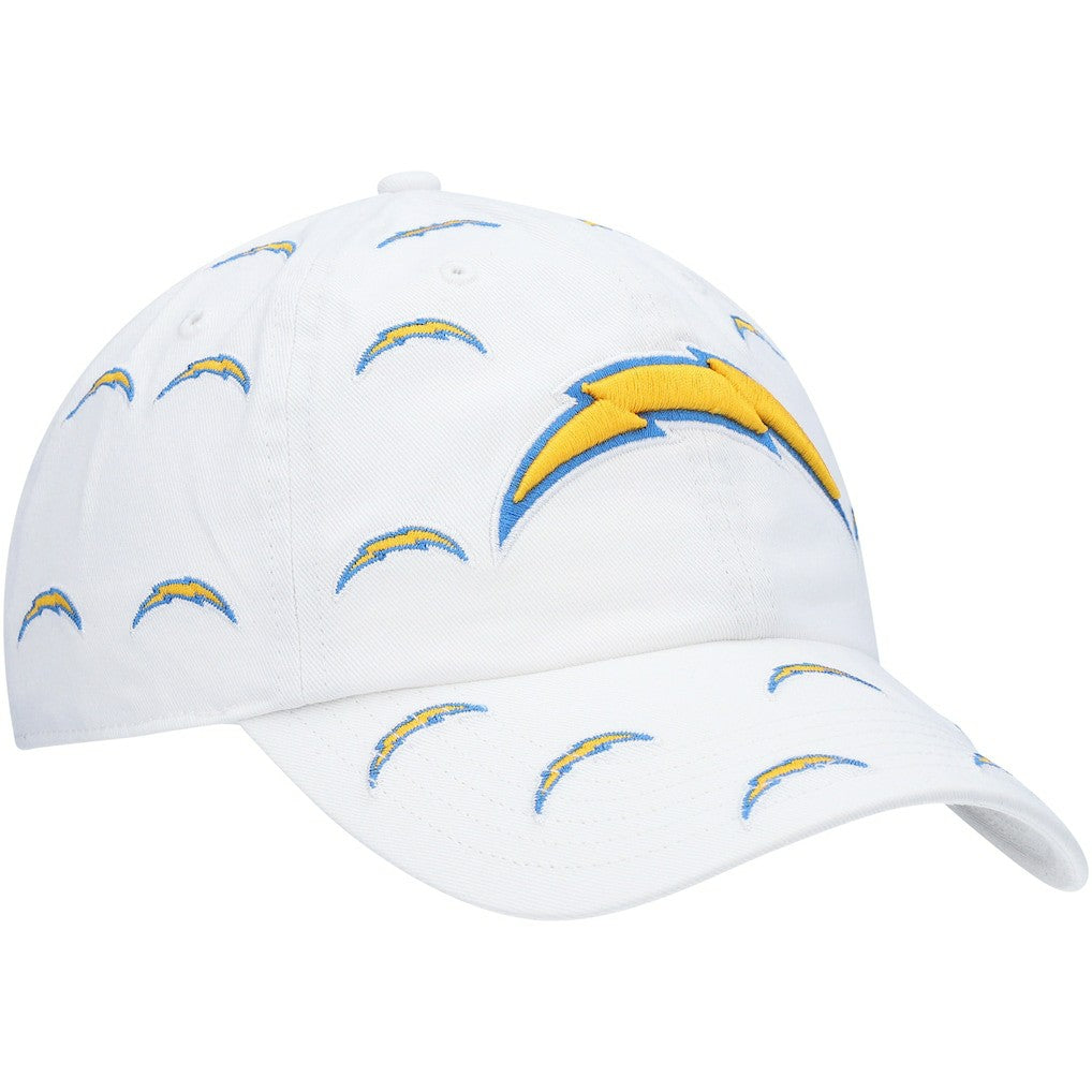 Los Angeles Chargers '47 Women's Team Confetti Clean Up Adjustable Hat White - 47 brand