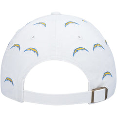 Los Angeles Chargers '47 Women's Team Confetti Clean Up Adjustable Hat White - 47 brand