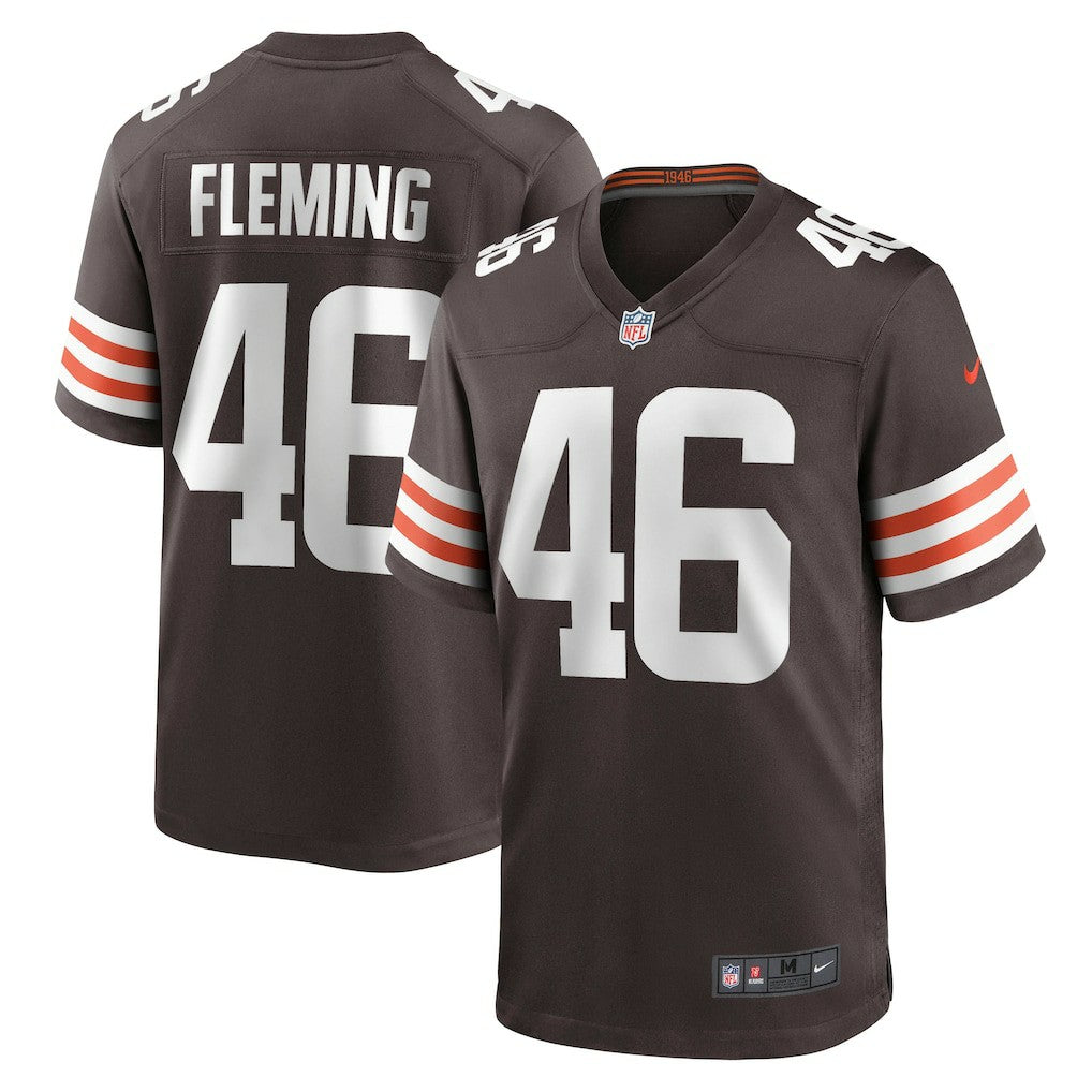 Don Fleming Cleveland Browns Retired Player Jersey Brown - Nike