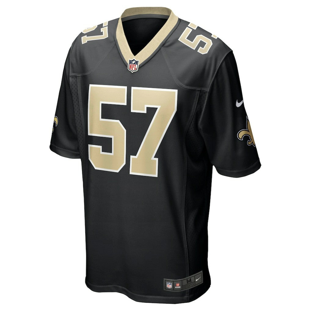 Rickey Jackson New Orleans Saints Retired Player Jersey - Black | NFL Jerseys