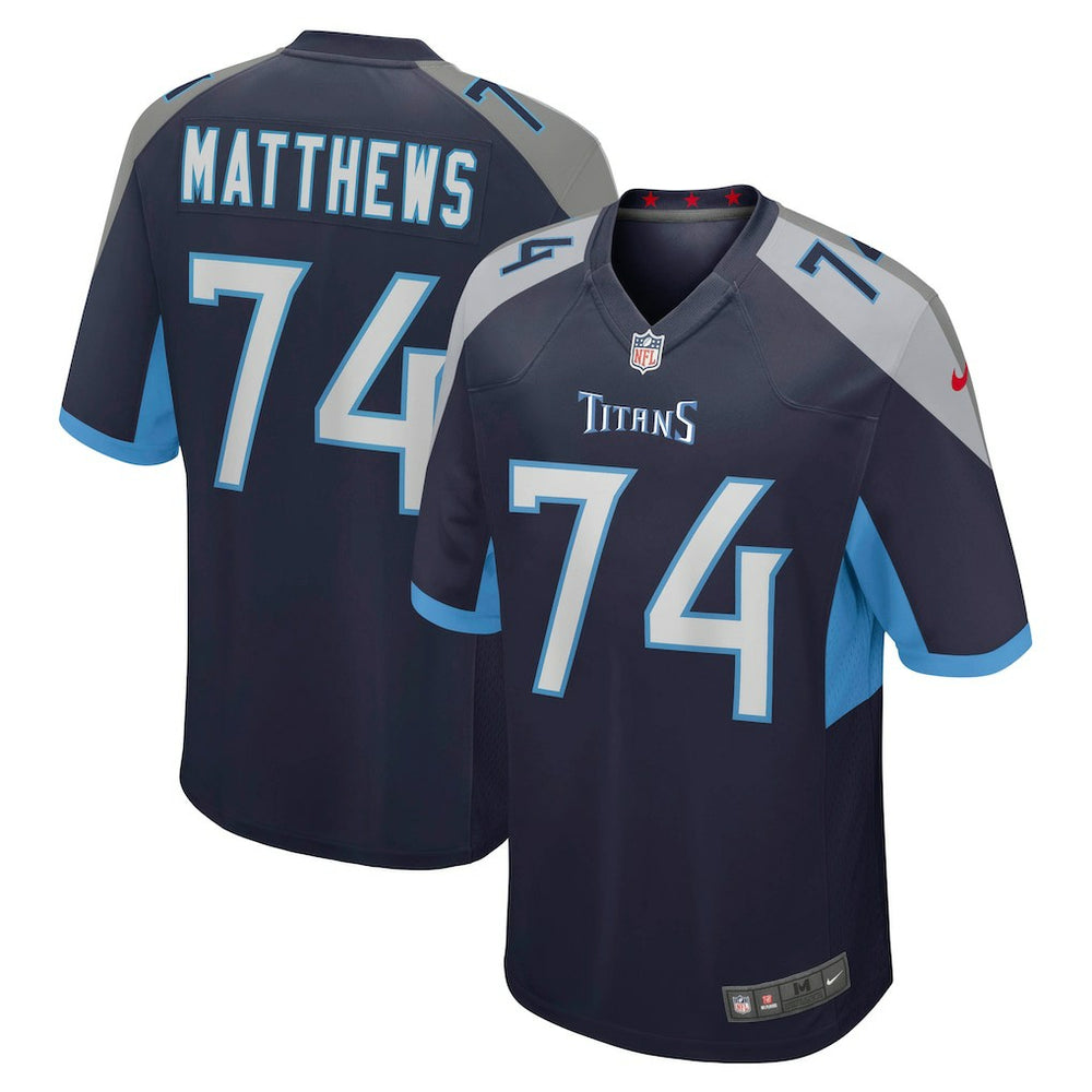 Bruce Matthews Tennessee Titans Retired Player Jersey Navy - Nike
