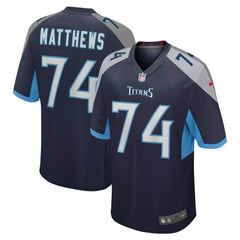 Bruce Matthews Tennessee Titans Retired Player Jersey Navy - Nike