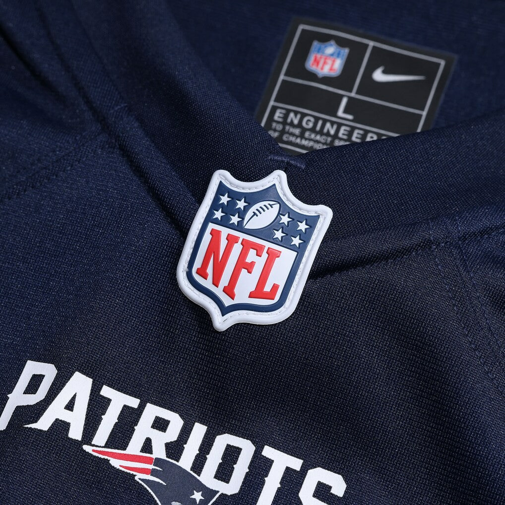 Jim Nance New England Patriots Retired Player Jersey Navy - Nike