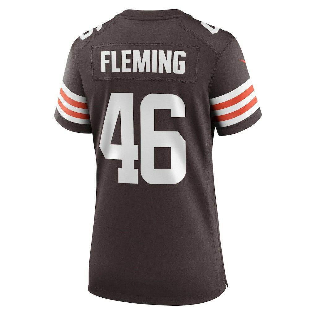 Don Fleming Cleveland Browns Women's Retired Player Jersey Brown - Nike