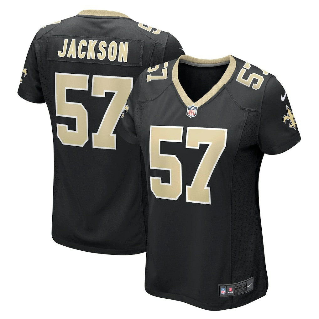 Rickey Jackson New Orleans Saints Women's Retired Player Jersey Black - Nike