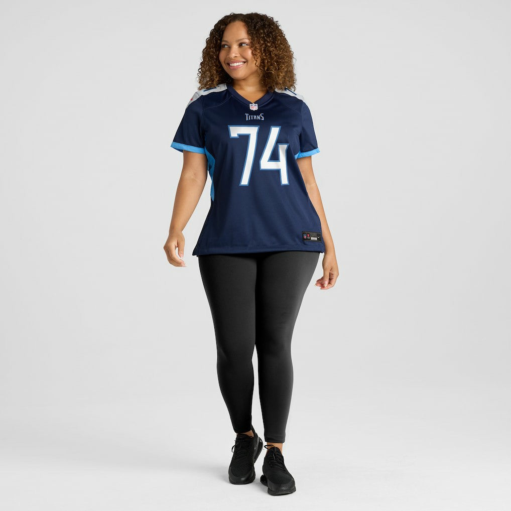 Bruce Matthews Tennessee Titans Women's Retired Player Jersey Navy - Nike