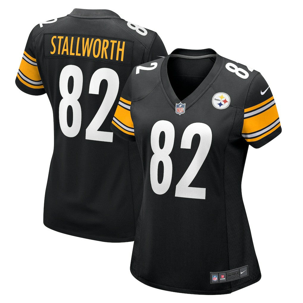 John Stallworth Pittsburgh Steelers Women's Retired Player Jersey Black - Nike