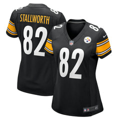 John Stallworth Pittsburgh Steelers Women's Retired Player Jersey Black - Nike