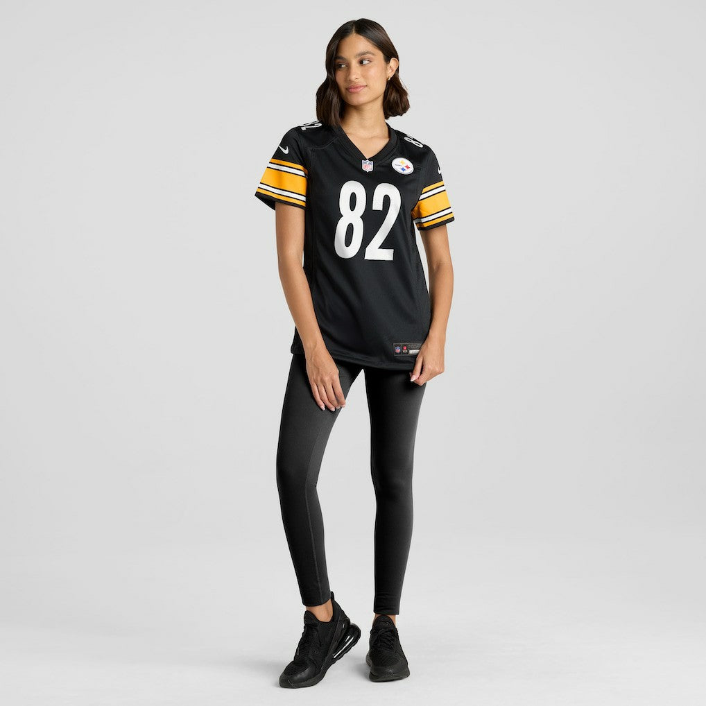 John Stallworth Pittsburgh Steelers Women's Retired Player Jersey Black - Nike