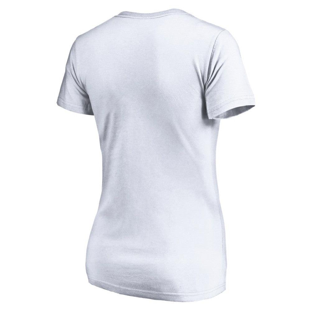 Columbus Blue Jackets - Women's City Pride V-Neck T-Shirt White