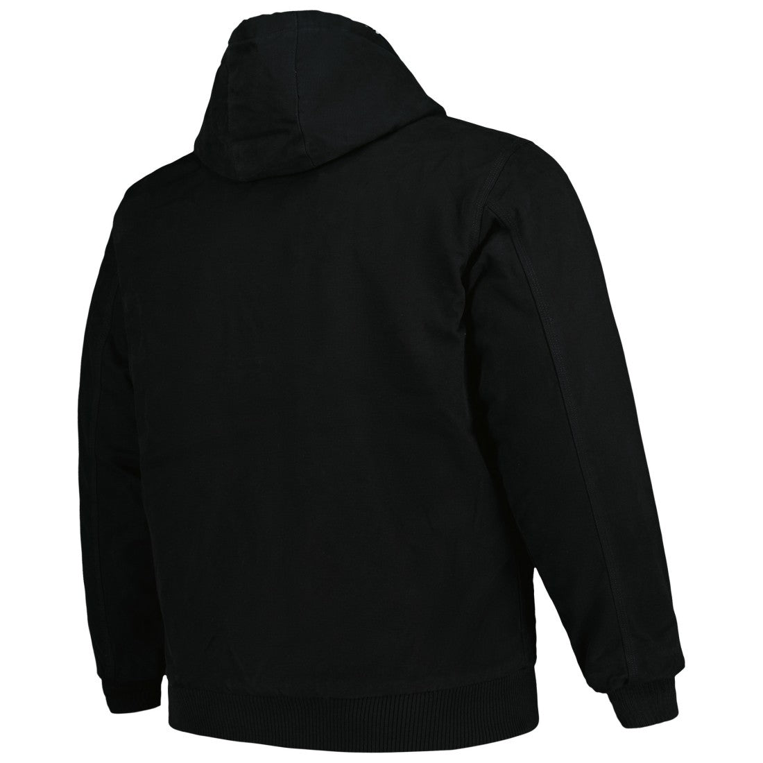 Tampa Bay Buccaneers Dunbrooke Big & Tall Dakota Canvas Hoodie Full-Zip Jacket Black - NFL