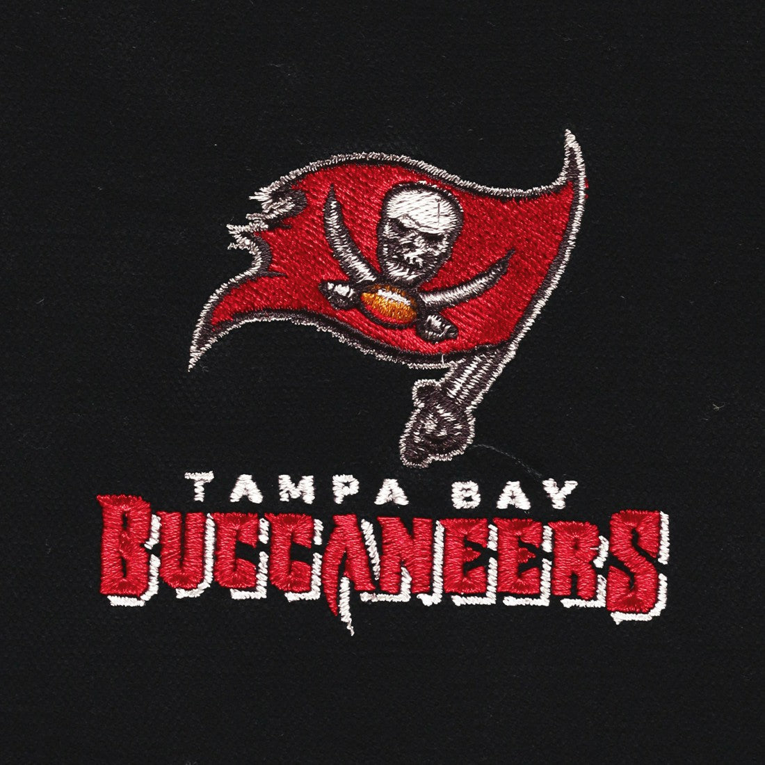 Tampa Bay Buccaneers Dunbrooke Big & Tall Dakota Canvas Hoodie Full-Zip Jacket Black - NFL