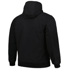 Arizona Cardinals Dunbrooke Big & Tall Dakota Canvas Hoodie Full-Zip Jacket Black - NFL