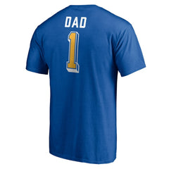 Buffalo Sabres - Number One Dad Logo T-Shirt Royal
