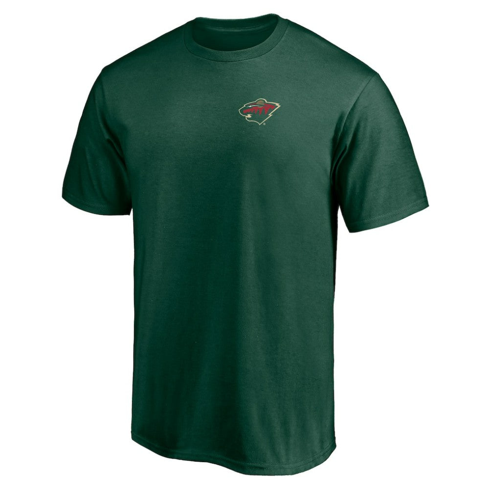 Minnesota Wild - Number One Dad Logo T-Shirt Green