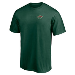 Minnesota Wild - Number One Dad Logo T-Shirt Green