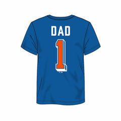 New York Islanders - Number One Dad Logo T-Shirt Royal