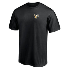 Pittsburgh Penguins Number One Dad Logo T-Shirt Black