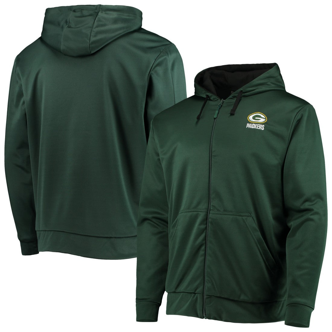 Green Bay Packers Dunbrooke Apprentice Full-Zip Hoodie Green/Black - NFL