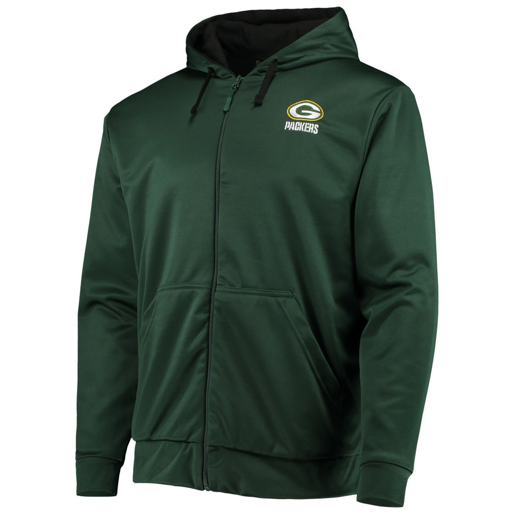 Green Bay Packers Dunbrooke Apprentice Full-Zip Hoodie Green/Black - NFL