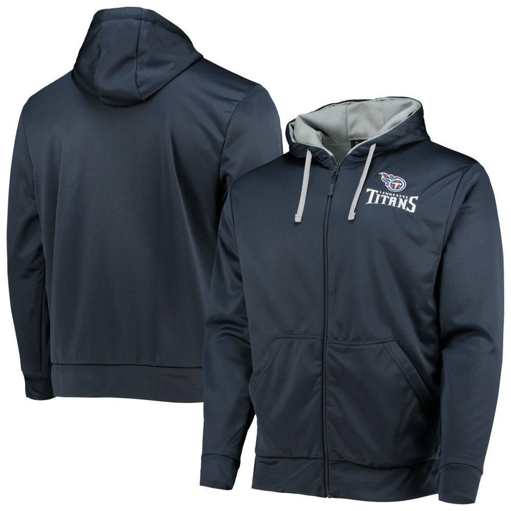 Tennessee Titans Dunbrooke Apprentice Full-Zip Hoodie Navy/Gray - NFL