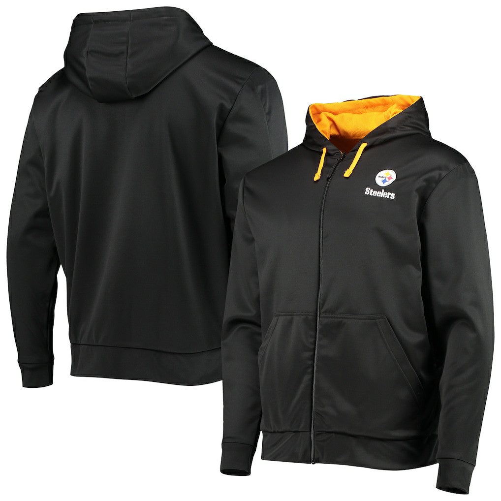 Pittsburgh Steelers Dunbrooke Apprentice Full-Zip Hoodie Black/Gold - NFL