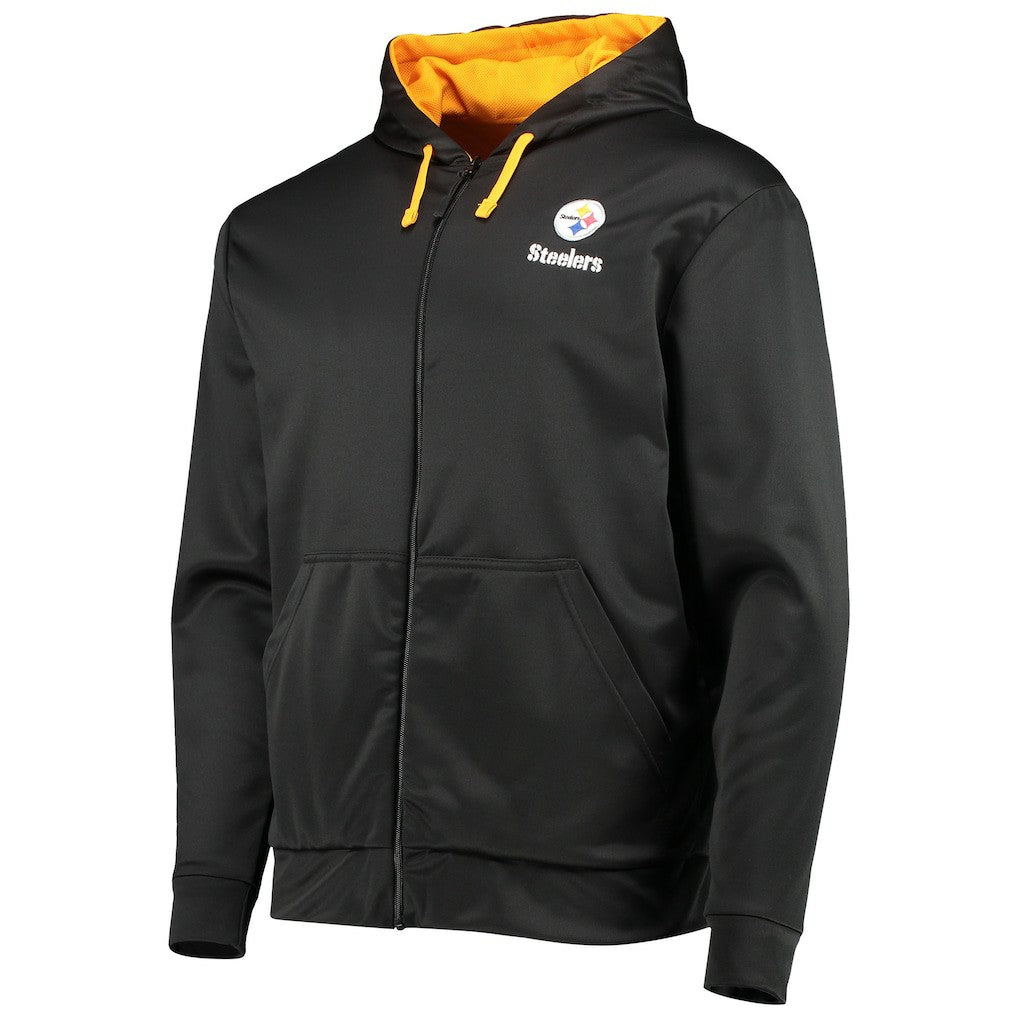 Pittsburgh Steelers Dunbrooke Apprentice Full-Zip Hoodie Black/Gold - NFL