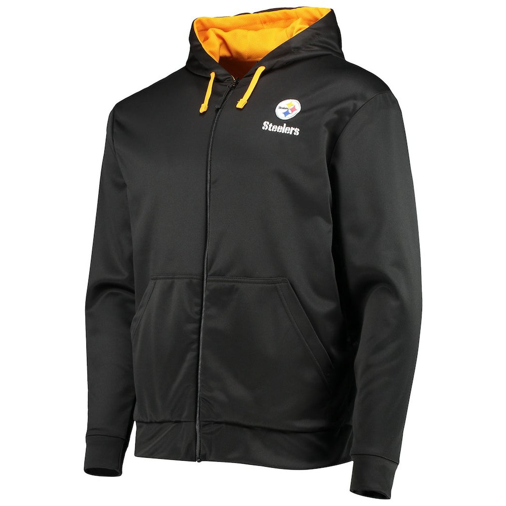 Pittsburgh Steelers Dunbrooke Apprentice Full-Zip Hoodie Black/Gold - NFL