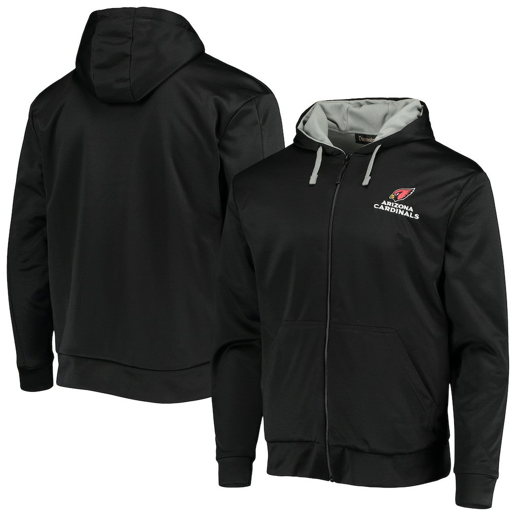 Arizona Cardinals Dunbrooke Apprentice Full-Zip Hoodie Black/Gray - NFL