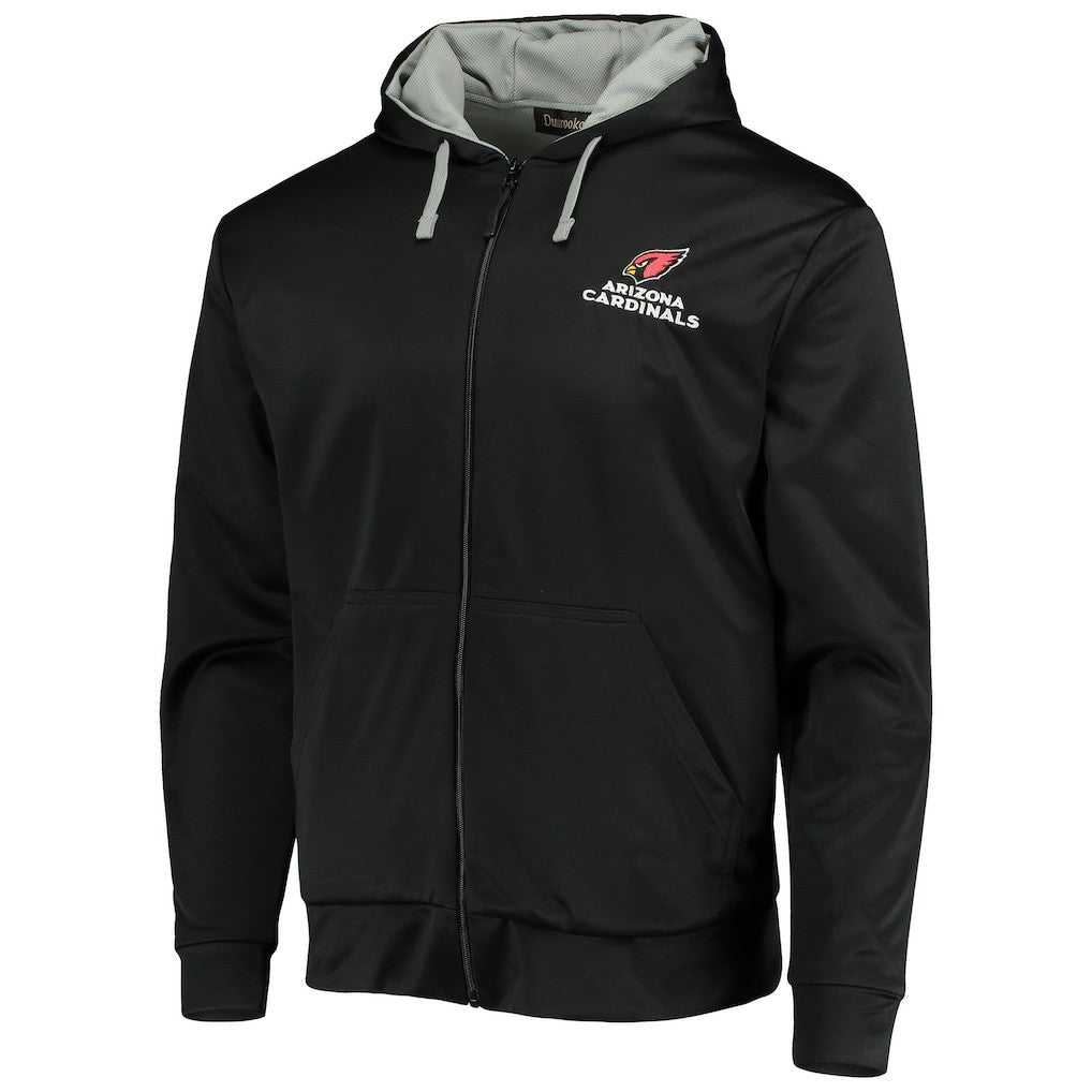 Arizona Cardinals Dunbrooke Apprentice Full-Zip Hoodie Black/Gray - NFL