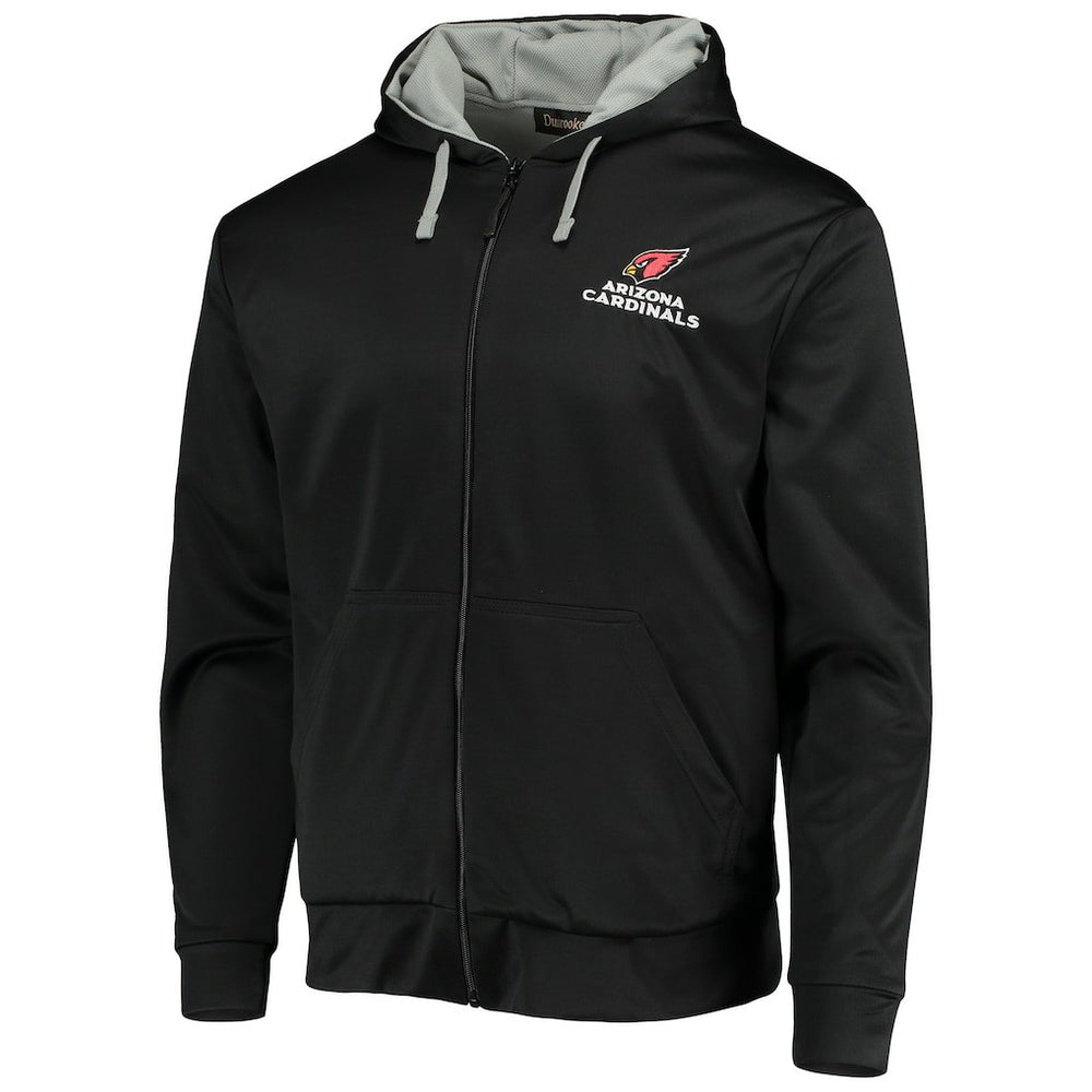 Arizona Cardinals Dunbrooke Apprentice Full-Zip Hoodie Black/Gray - NFL