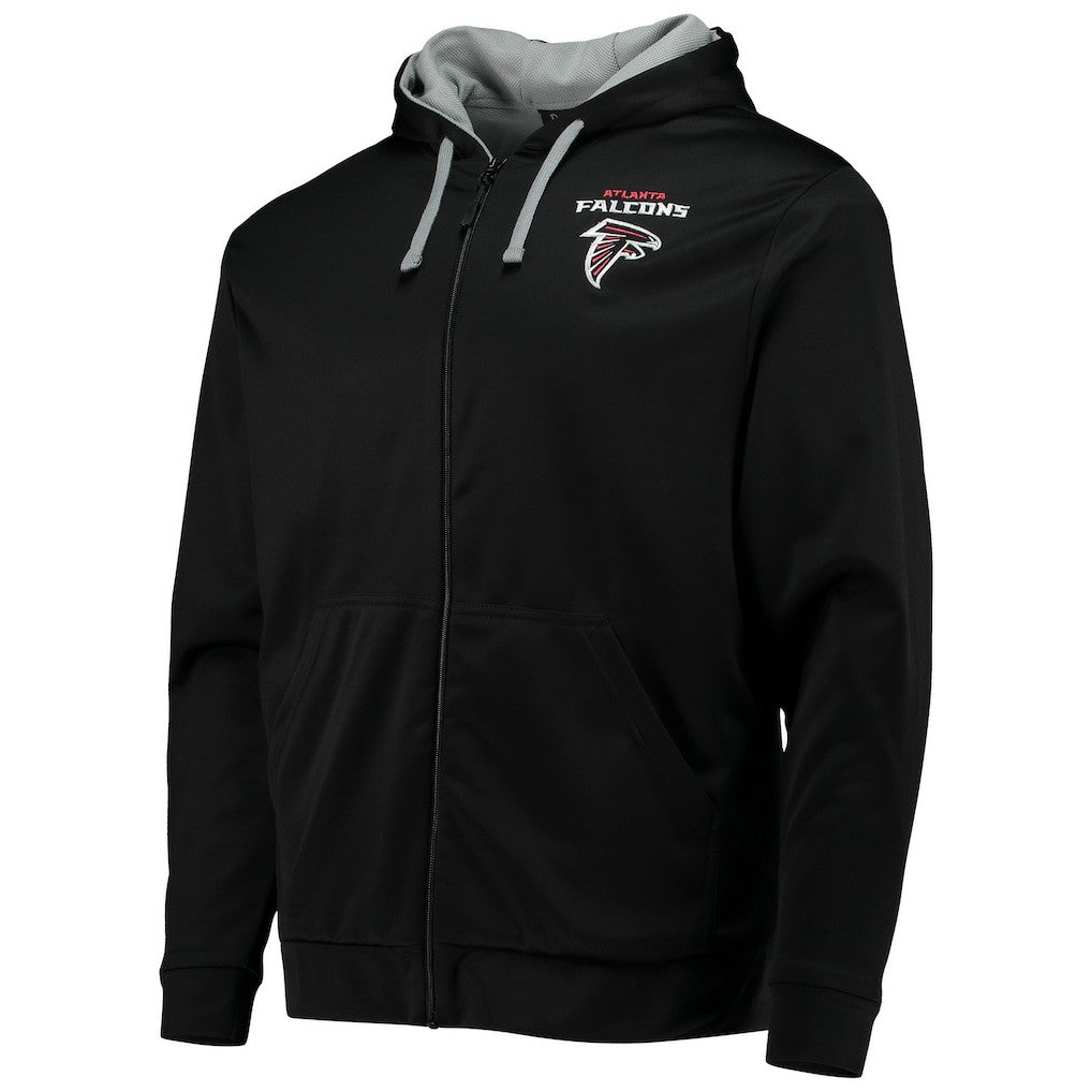 Atlanta Falcons Dunbrooke Apprentice Full-Zip Hoodie Black/Gray - NFL
