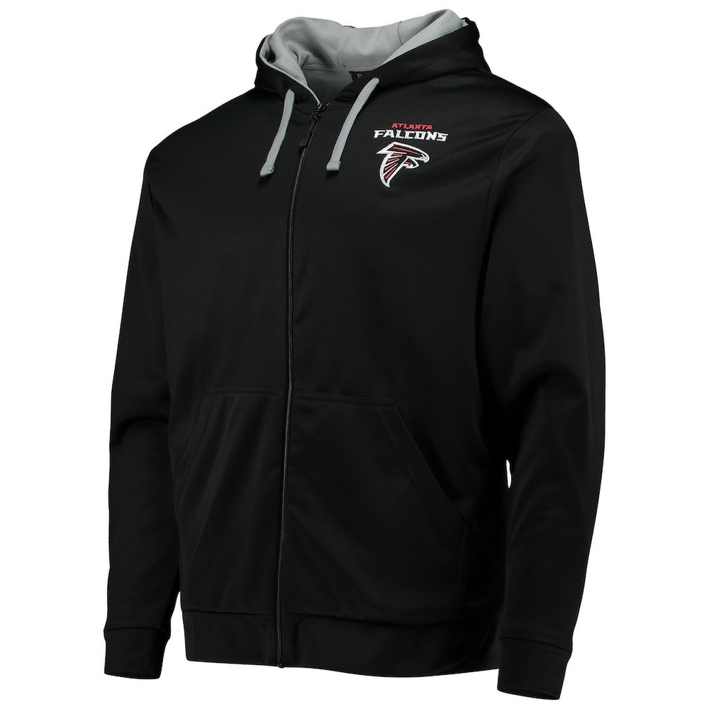 Atlanta Falcons Dunbrooke Apprentice Full-Zip Hoodie Black/Gray - NFL