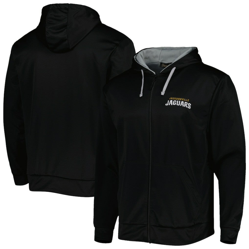 Jacksonville Jaguars Dunbrooke Apprentice Full-Zip Hoodie Black/Gray - NFL