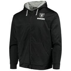 Las Vegas Raiders Dunbrooke Apprentice Full-Zip Hoodie Black/Gray - NFL
