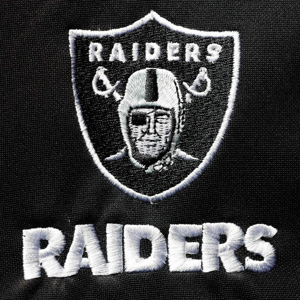 Las Vegas Raiders Dunbrooke Apprentice Full-Zip Hoodie Black/Gray - NFL