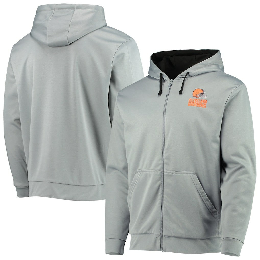 Cleveland Browns Dunbrooke Apprentice Full-Zip Hoodie Gray/Black - NFL