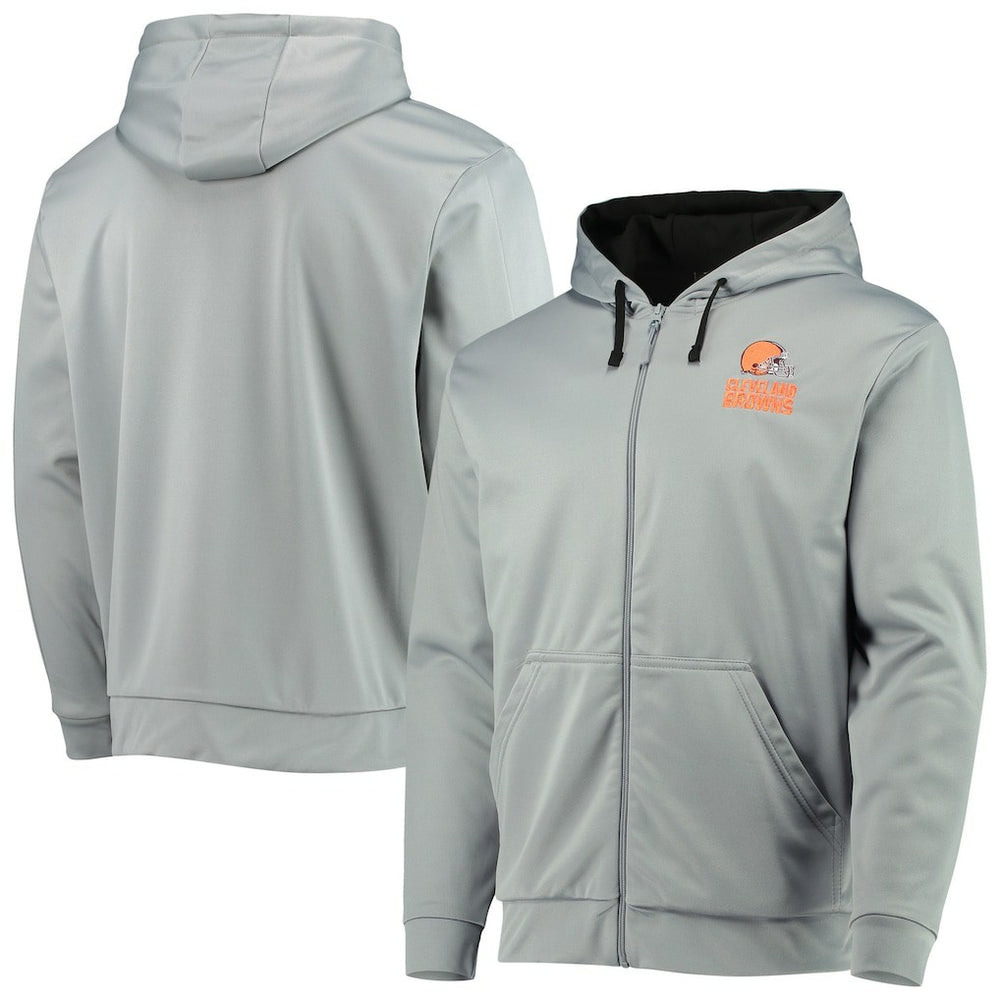 Cleveland Browns Dunbrooke Apprentice Full-Zip Hoodie Gray/Black - NFL