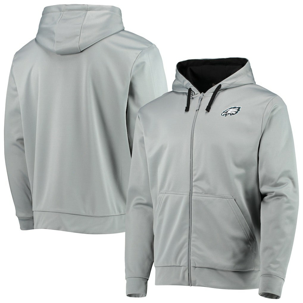 Philadelphia Eagles Dunbrooke Apprentice Full-Zip Hoodie Gray/Black - NFL