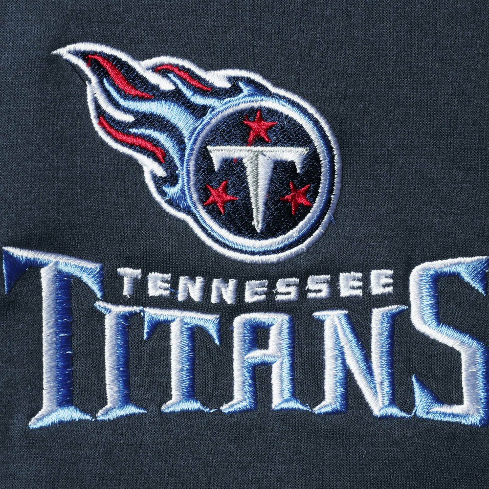Tennessee Titans Dunbrooke Shag Tri-Blend Full-Zip Raglan Hoodie Navy - NFL