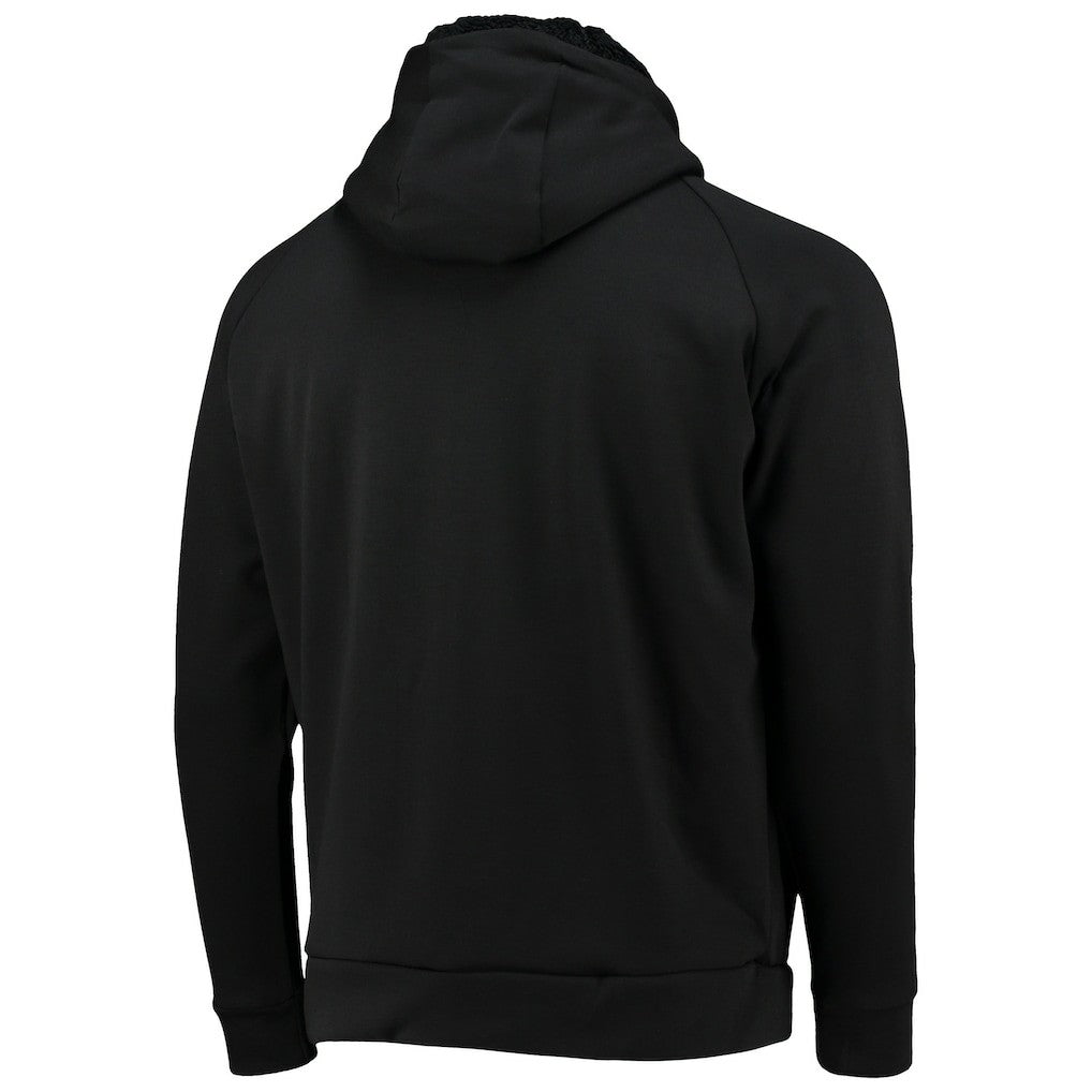 New Orleans Saints Dunbrooke Shag Tri-Blend Full-Zip Raglan Hoodie Black - NFL