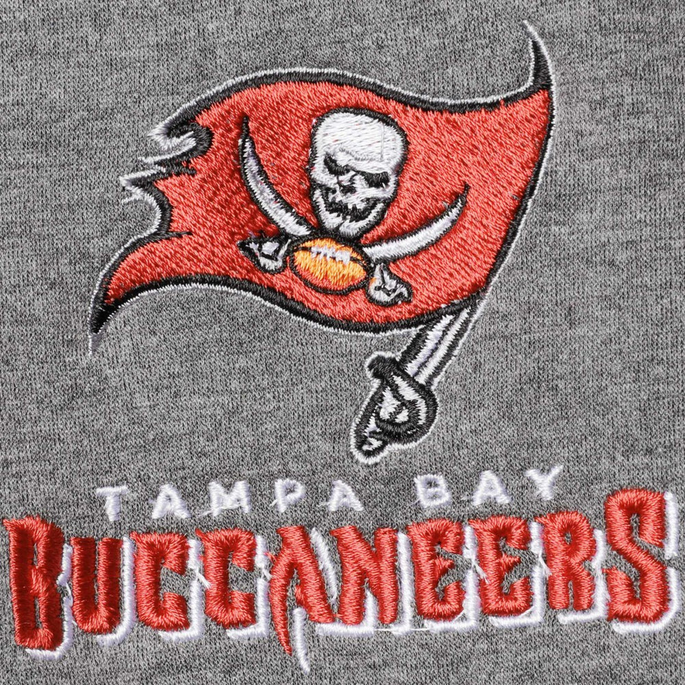 Tampa Bay Buccaneers Dunbrooke Shag Tri-Blend Full-Zip Raglan Hoodie Charcoal - NFL