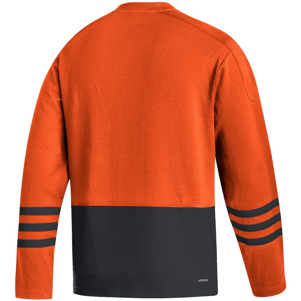 Philadelphia Flyers - adidas Logo AEROREADY Pullover Sweater Orange